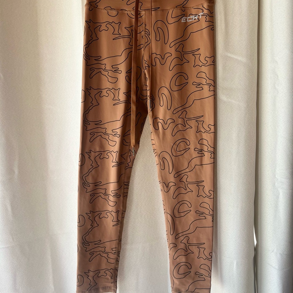 ECHT Brown Patterned Leggings